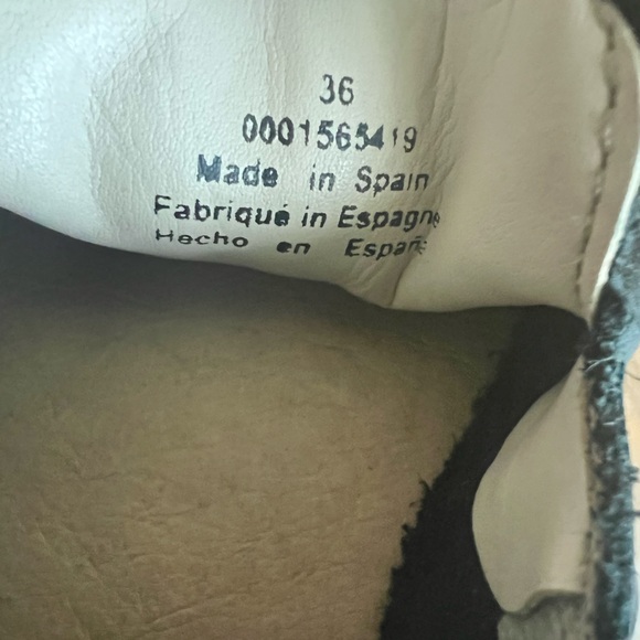 Free People  Laurel‎ Canyon Black Espadrilles size 36 turn on bottom NWOB - Picture 8 of 9